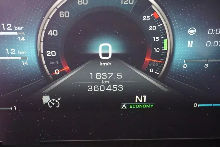 Mercedes ACTROS / 2542 / ACC / E 6 / MP 5 / ZESTAW PRZESTRZENNY / GIGA SPACE zdjęcie 11