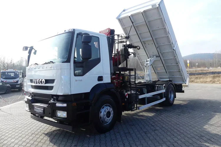 Iveco STRALIS 310 / WYWROTKA + HDS FASSI F130A SKŁADANY W Z / zdjęcie 6