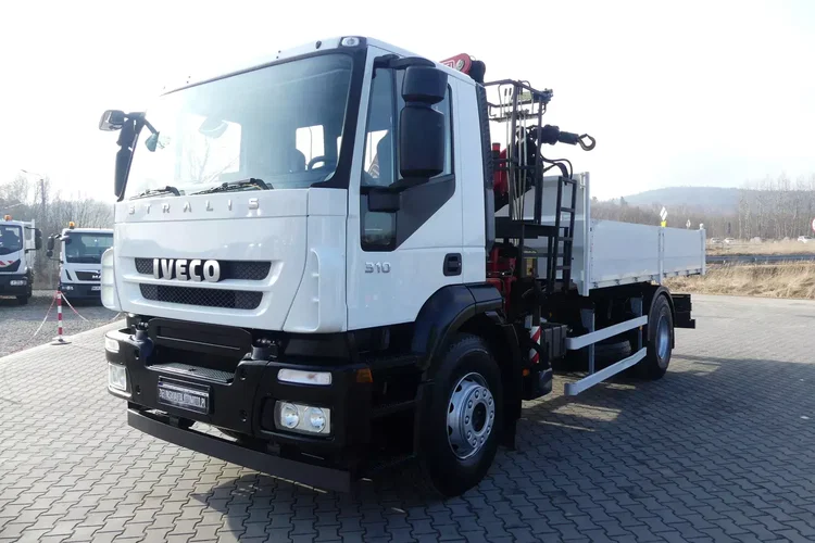 Iveco STRALIS 310 / WYWROTKA + HDS FASSI F130A SKŁADANY W Z / zdjęcie 9
