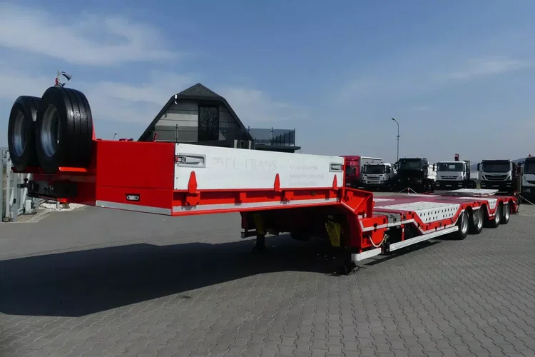 BODEX NISKOPODWOZIOWA / ROZCIĄGANA / 2 OSIE SKRĘTNE / ŁADOWNOŚĆ 47550 KG/ zdjęcie 3