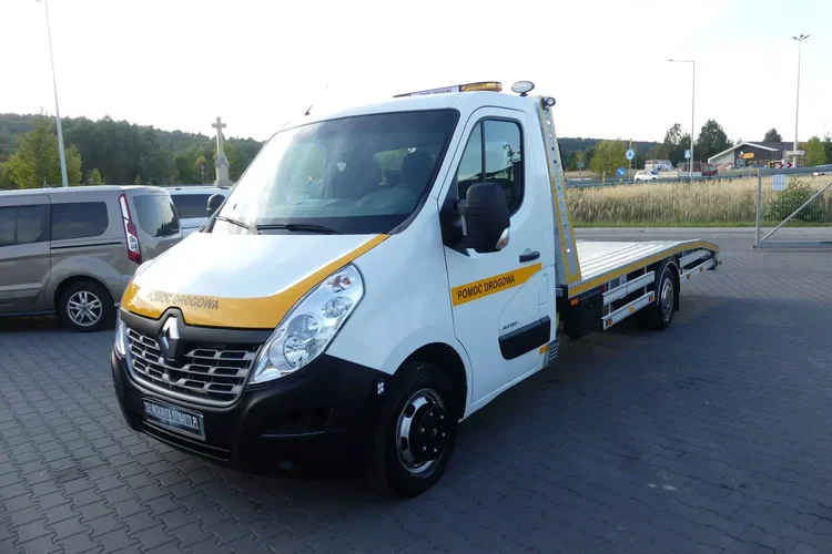 Renault MASTER / LAWETA / PERFEKCYJNY STAN / WCIĄGARKA / HAK / zdjęcie 1