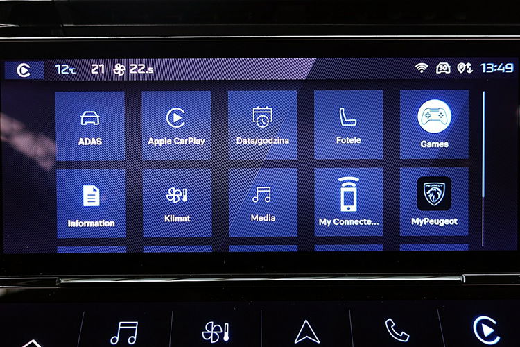 Peugeot 308 SW Automat ALLURE Navi+ACC+Kamera+ADAS GWARANCJA 1wł Bezwyp Kraj FV23% 4x2 zdjęcie 22