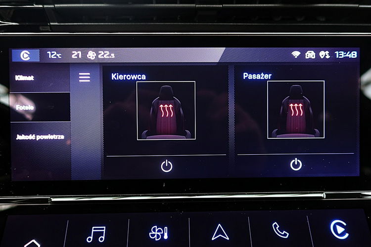 Peugeot 308 SW Automat ALLURE Navi+ACC+Kamera+ADAS GWARANCJA 1wł Bezwyp Kraj FV23% 4x2 zdjęcie 41