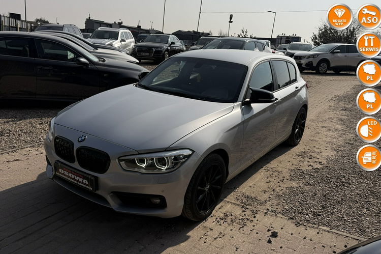 BMW 120 2.0 d automat Navi benzenom ledy Polski salon fotele komfort 1.r .gwar zdjęcie 1