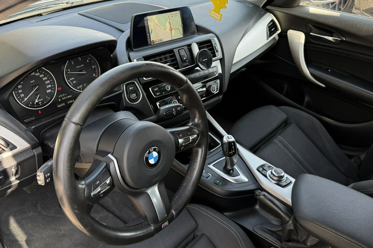 BMW 120 2.0 d automat Navi benzenom ledy Polski salon fotele komfort 1.r .gwar zdjęcie 16