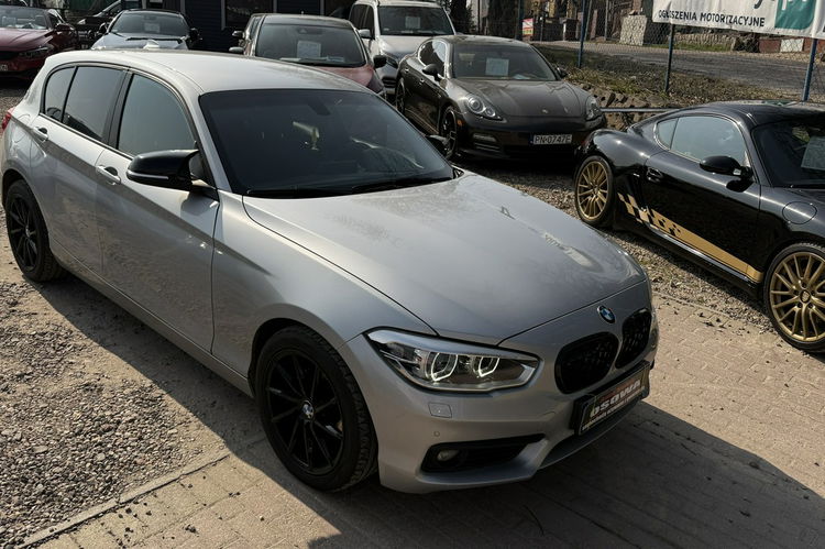 BMW 120 2.0 d automat Navi benzenom ledy Polski salon fotele komfort 1.r .gwar zdjęcie 2