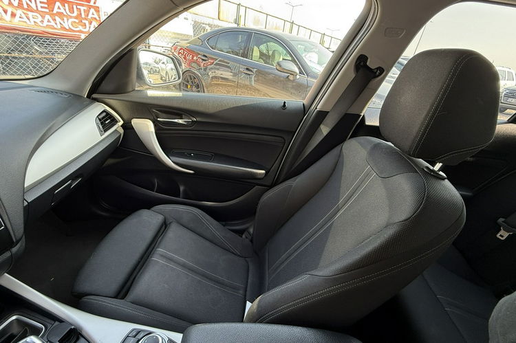 BMW 120 2.0 d automat Navi benzenom ledy Polski salon fotele komfort 1.r .gwar zdjęcie 22
