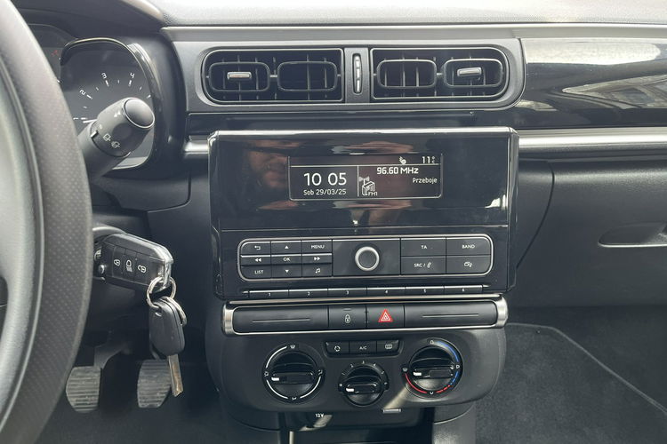 Citroen C3 1.2 Zarejestrowany Asysten Pasa El szyby Stan IDealny Bezwypadk zdjęcie 13