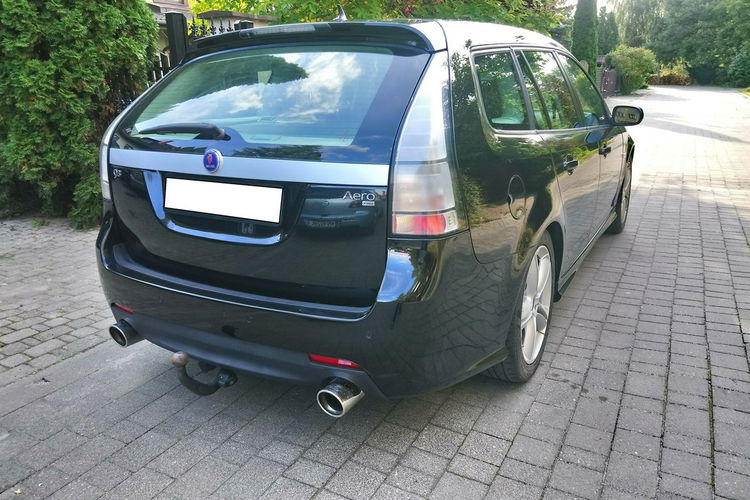 Saab 9-3 V6 2.8 Turbo 280 KM Aero XWD , bezwypadkowy, stan bardzo dobry zdjęcie 10