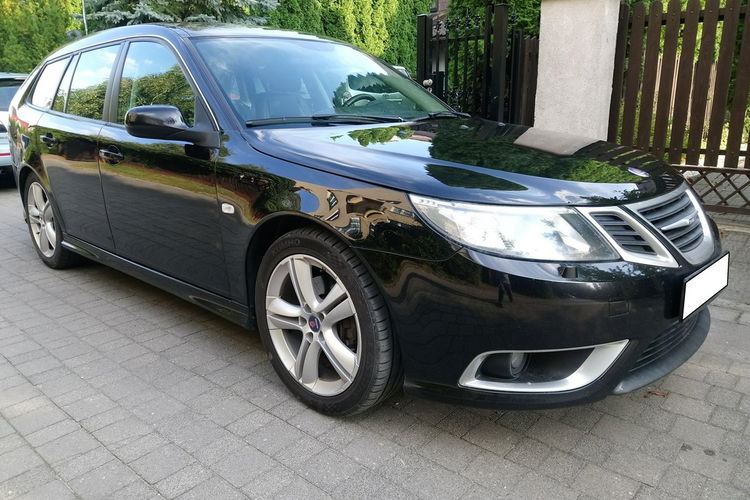 Saab 9-3 V6 2.8 Turbo 280 KM Aero XWD , bezwypadkowy, stan bardzo dobry zdjęcie 15