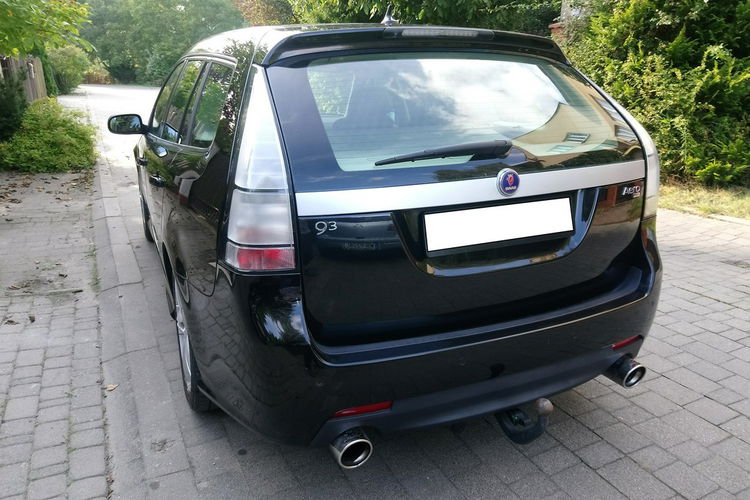 Saab 9-3 V6 2.8 Turbo 280 KM Aero XWD , bezwypadkowy, stan bardzo dobry zdjęcie 6