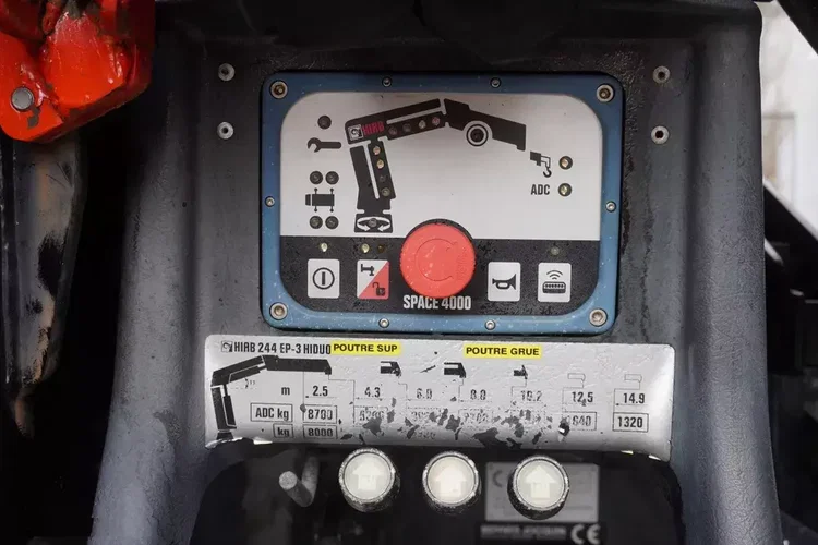 Renault C480 / HDS Hiab 8.7 t / wywrotka 3-stronna / 2 hydroburty zdjęcie 15