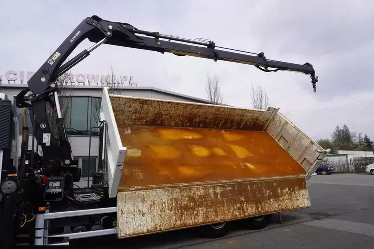 Renault C480 / HDS Hiab 8.7 t / wywrotka 3-stronna / 2 hydroburty zdjęcie 22