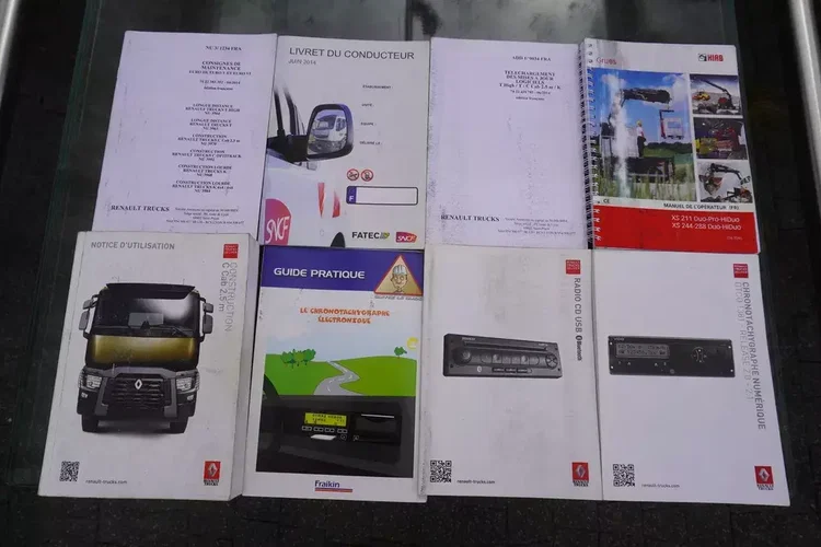 Renault C480 / HDS Hiab 8.7 t / wywrotka 3-stronna / 2 hydroburty zdjęcie 30