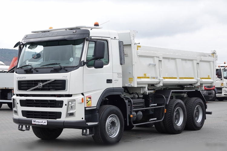 Volvo FM 400 / 6x4 / WYWROTKA / HYDROBURTA / BORDMATIC / MANUAL / SPROWADZONY zdjęcie 13