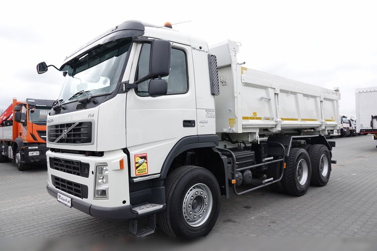 Volvo FM 400 / 6x4 / WYWROTKA / HYDROBURTA / BORDMATIC / MANUAL / SPROWADZONY zdjęcie 14