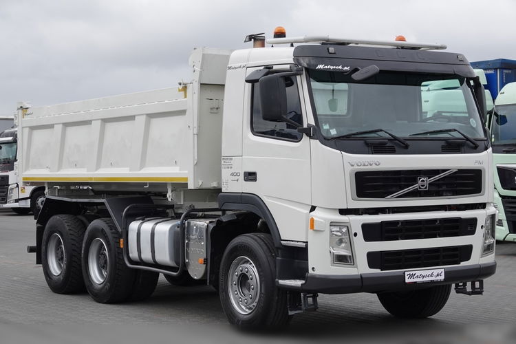 Volvo FM 400 / 6x4 / WYWROTKA / HYDROBURTA / BORDMATIC / MANUAL / SPROWADZONY zdjęcie 17