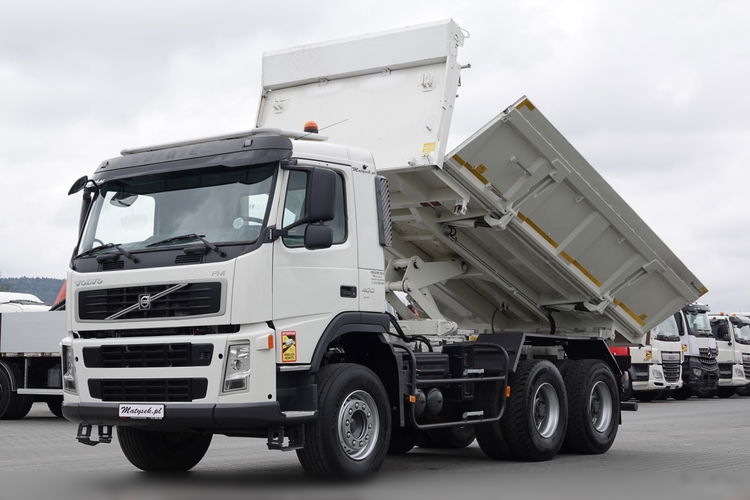 Volvo FM 400 / 6x4 / WYWROTKA / HYDROBURTA / BORDMATIC / MANUAL / SPROWADZONY zdjęcie 1