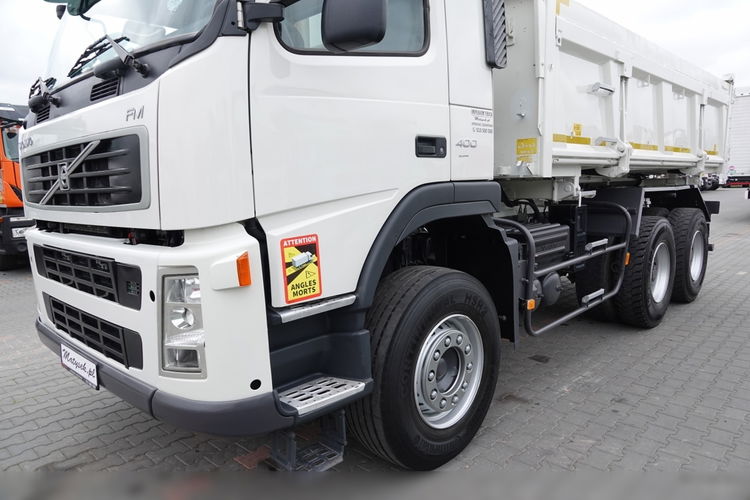Volvo FM 400 / 6x4 / WYWROTKA / HYDROBURTA / BORDMATIC / MANUAL / SPROWADZONY zdjęcie 19