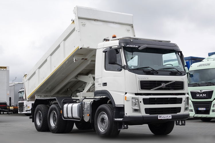 Volvo FM 400 / 6x4 / WYWROTKA / HYDROBURTA / BORDMATIC / MANUAL / SPROWADZONY zdjęcie 5