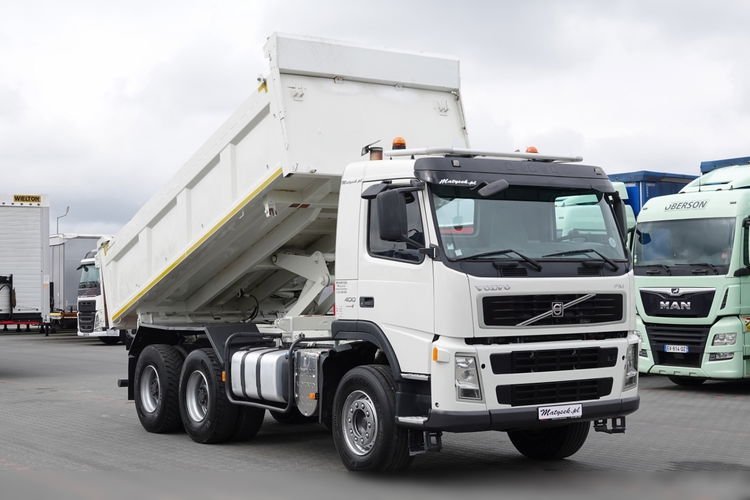 Volvo FM 400 / 6x4 / WYWROTKA / HYDROBURTA / BORDMATIC / MANUAL / SPROWADZONY zdjęcie 6