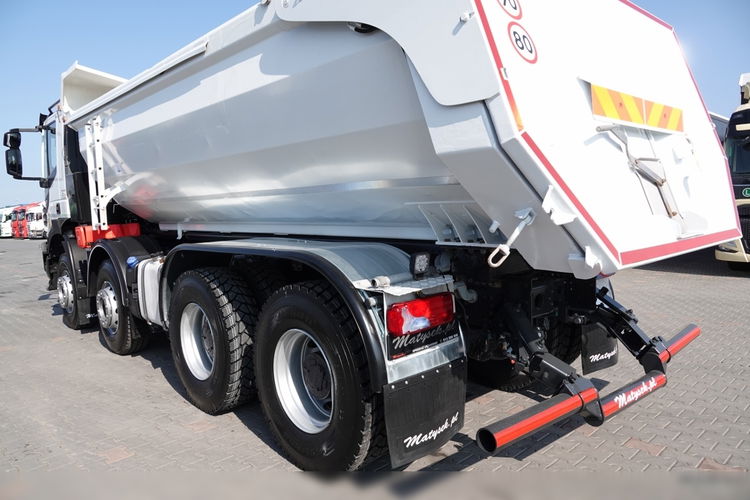 Iveco STRALIS X-WAY 480 / 8x4 / WYWROTKA TYLNOZSYP + HYDROKLAPA / OPONY 100% / 2020 R / SPROWADZONA zdjęcie 15