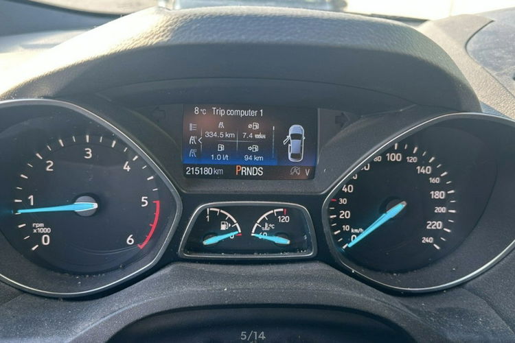 Ford Kuga 2.0tdci 181KM Automat full led Navi kamera pół skóry bezwypadkowy serw zdjęcie 5