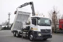 Mercedes Antos 2536 / 100 000 km / HDS 3.9 t HIAB XS 111 / wywrotka 2-stronna / oś skrętna zdjęcie 15
