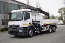 Mercedes Antos 2536 / 100 000 km / HDS 3.9 t HIAB XS 111 / wywrotka 2-stronna / oś skrętna zdjęcie 3