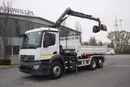 Mercedes Antos 2536 / 100 000 km / HDS 3.9 t HIAB XS 111 / wywrotka 2-stronna / oś skrętna zdjęcie 4