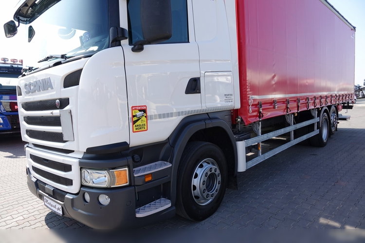 Scania G 320 / 6x2 / FIRANKA- 9 M / + WINDA ZAŁADOWCZA / OŚ PODNOSZONA  zdjęcie 10