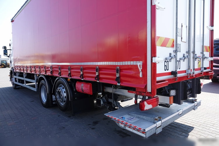 Scania G 320 / 6x2 / FIRANKA- 9 M / + WINDA ZAŁADOWCZA / OŚ PODNOSZONA  zdjęcie 12