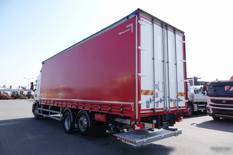 Scania G 320 / 6x2 / FIRANKA- 9 M / + WINDA ZAŁADOWCZA / OŚ PODNOSZONA  zdjęcie 4