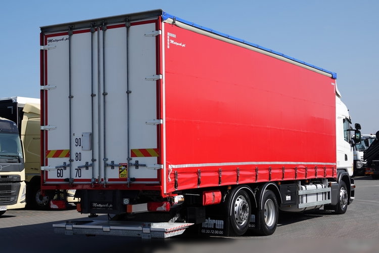 Scania G 320 / 6x2 / FIRANKA- 9 M / + WINDA ZAŁADOWCZA / OŚ PODNOSZONA  zdjęcie 7