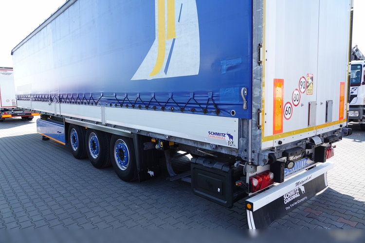 Schmitz -CARGOBULL / FIRANKA BURTOWA  / STANDARD / KOSZ NA PALETY /  OŚ PODNOSZONA  zdjęcie 11