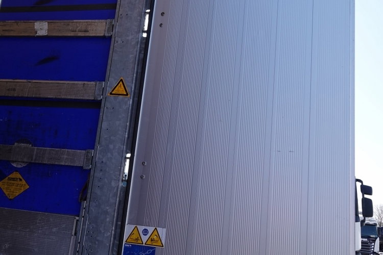 Schmitz -CARGOBULL / FIRANKA BURTOWA  / STANDARD / KOSZ NA PALETY /  OŚ PODNOSZONA  zdjęcie 14