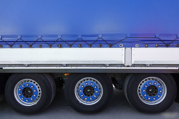 Schmitz -CARGOBULL / FIRANKA BURTOWA  / STANDARD / KOSZ NA PALETY /  OŚ PODNOSZONA  zdjęcie 24