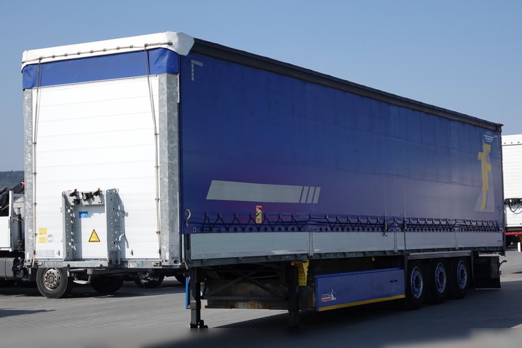 Schmitz -CARGOBULL / FIRANKA BURTOWA  / STANDARD / KOSZ NA PALETY /  OŚ PODNOSZONA  zdjęcie 2