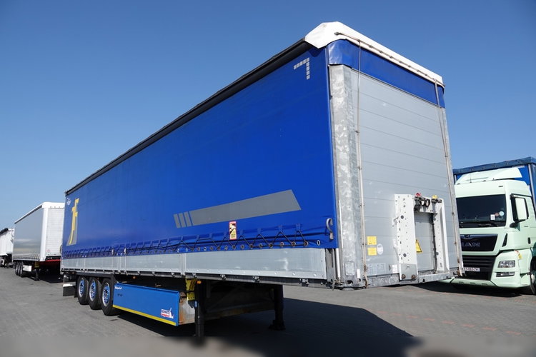 Schmitz -CARGOBULL / FIRANKA BURTOWA  / STANDARD / KOSZ NA PALETY /  OŚ PODNOSZONA  zdjęcie 8