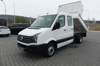 Volkswagen CRAFTER / DOKA / WYWROTKA / 7- OSOBOWY / DUBEL /