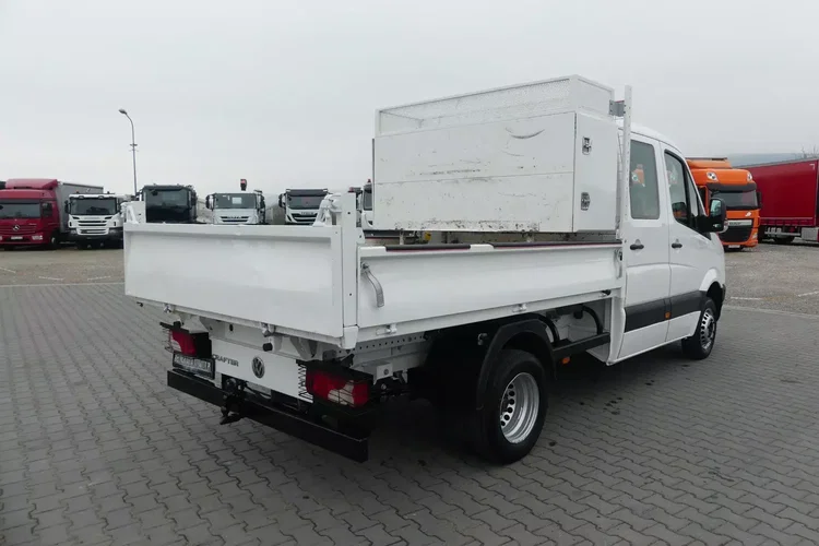 Volkswagen CRAFTER / DOKA / WYWROTKA / 7- OSOBOWY / DUBEL / zdjęcie 10