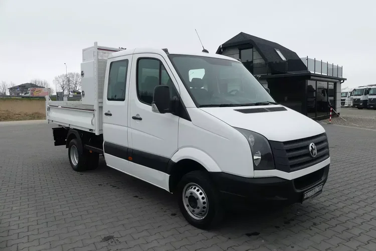 Volkswagen CRAFTER / DOKA / WYWROTKA / 7- OSOBOWY / DUBEL / zdjęcie 12