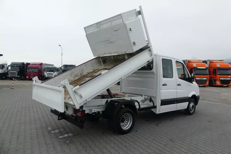 Volkswagen CRAFTER / DOKA / WYWROTKA / 7- OSOBOWY / DUBEL / zdjęcie 4