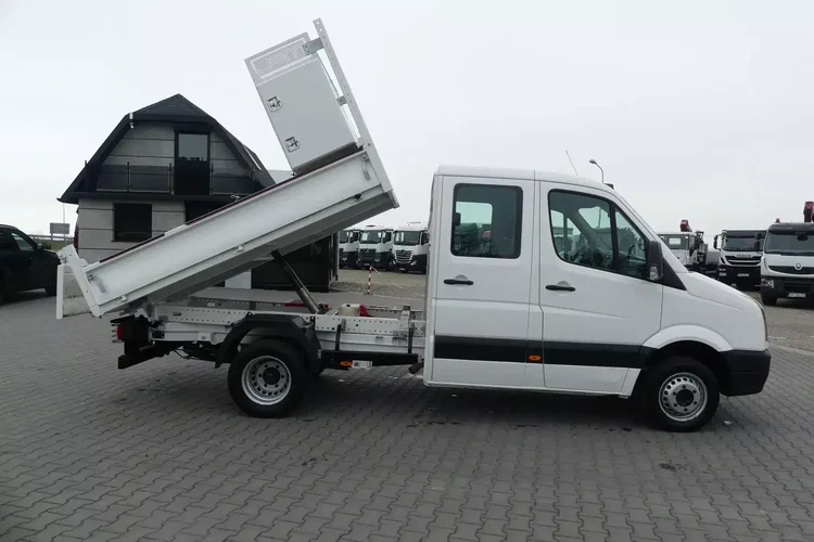 Volkswagen CRAFTER / DOKA / WYWROTKA / 7- OSOBOWY / DUBEL / zdjęcie 5
