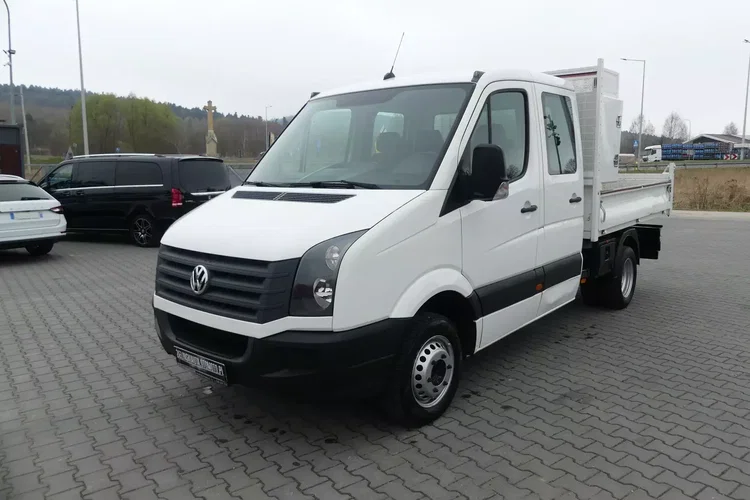 Volkswagen CRAFTER / DOKA / WYWROTKA / 7- OSOBOWY / DUBEL / zdjęcie 6