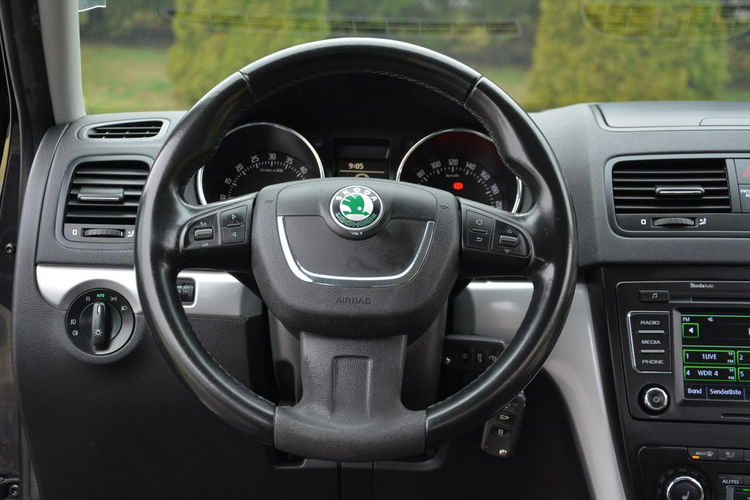 Yeti 2.0TDI (140 KM) 4x4 Klimatronic 2XParktronic Duże radio ASO SKODA zdjęcie 24