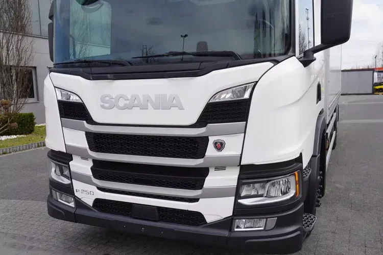 Scania P250 17 EPAL / 19t / 50 tys.km / kab. sypialna / winda Dhollandia 2t zdjęcie 8