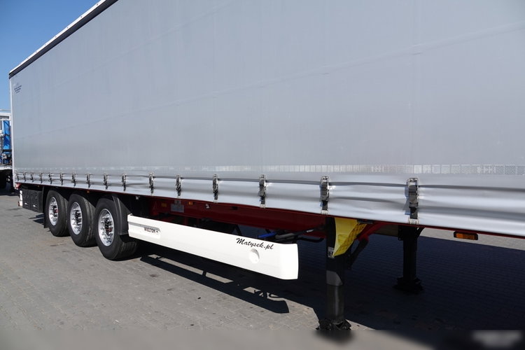 Wielton / FIRANKA / MULDA DO STALI - 9 M  / OSIE SAF /  OŚ PODNOSZONA / COILMULDA  zdjęcie 9