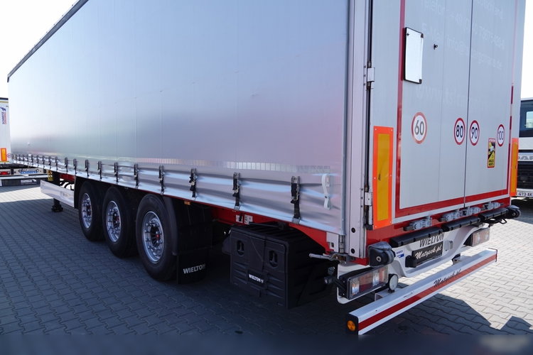 Wielton / FIRANKA / MULDA DO STALI - 9 M  / OSIE SAF /  OŚ PODNOSZONA / COILMULDA  zdjęcie 11