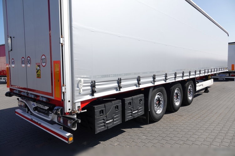 Wielton / FIRANKA / MULDA DO STALI - 9 M  / OSIE SAF /  OŚ PODNOSZONA / COILMULDA  zdjęcie 13